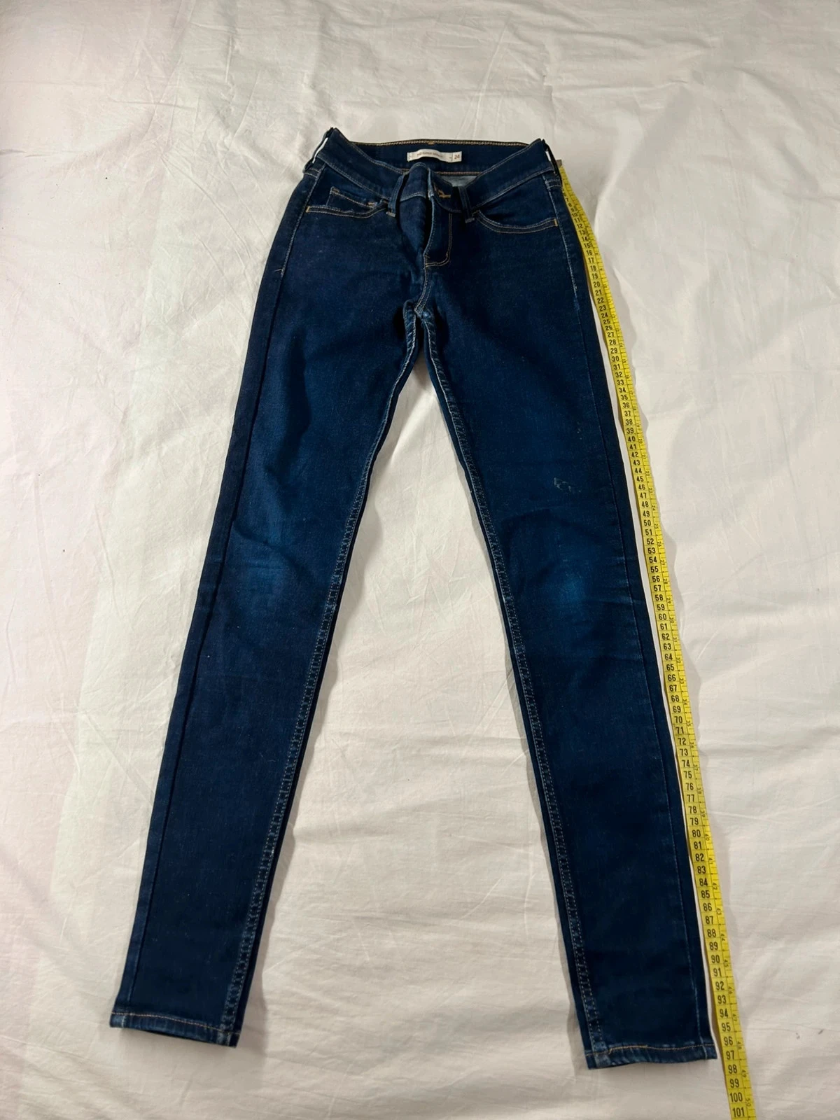 Jean skinny bleu marine levi´s 710 super skinny w24 l30